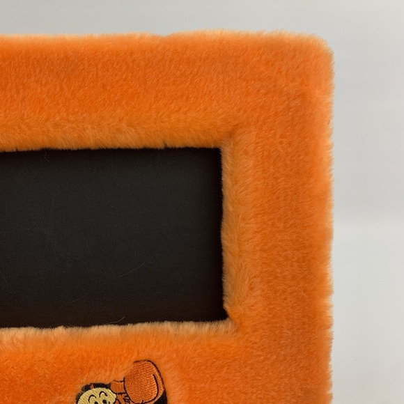 Disney Tigger Orange Fuzzy Furry Plush 4"x6" Photo Picture Frame - Picture 7 of 16